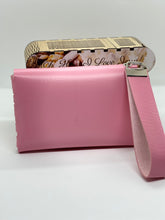 Load image into Gallery viewer, Peace - Women's Pink Clutch Purse (Strap Closure)