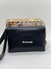 Load image into Gallery viewer, Peace - Women's Black Clutch Purse (Strap Closure)