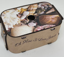 Load image into Gallery viewer, Jesus-All-Day - Leather Desk Storage Box