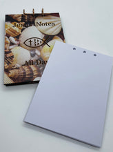 Load image into Gallery viewer, Jesus Notes & Jesus Cross - Half Size Wooden Journal