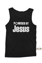 Load image into Gallery viewer, Powered By Jesus - Unisex Tank Top
