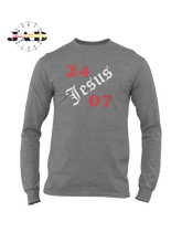 Load image into Gallery viewer, Jesus - 24/7 - Long Sleeve T-Shirt