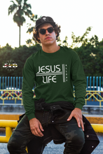 Load image into Gallery viewer, Jesus Life! - All Day - Long Sleeve T-Shirt