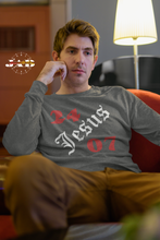 Load image into Gallery viewer, Jesus - 24/7 - Long Sleeve T-Shirt