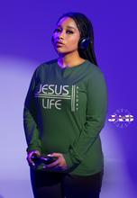 Load image into Gallery viewer, Jesus Life! - All Day - Long Sleeve T-Shirt