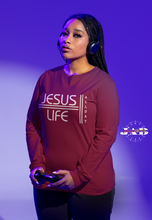 Load image into Gallery viewer, Jesus Life! - All Day - Long Sleeve T-Shirt