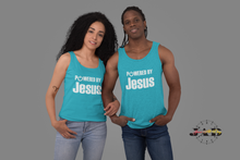 Load image into Gallery viewer, Powered By Jesus - Unisex Tank Top