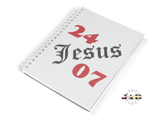 Load image into Gallery viewer, Jesus 24/7 - Ring-Bound Journal