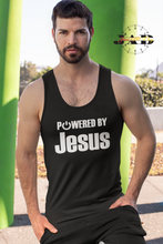 Load image into Gallery viewer, Powered By Jesus - Unisex Tank Top