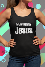 Load image into Gallery viewer, Powered By Jesus - Unisex Tank Top