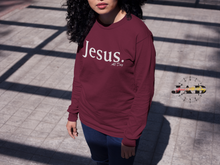 Load image into Gallery viewer, Simply Jesus 2.0 - All Day - Long Sleeve T-Shirt