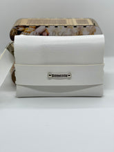 Load image into Gallery viewer, Peace - Women's Clutch Purse-  White (Strap Closure)

