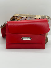 Load image into Gallery viewer, Believe - Women's Clutch Purse - Red (Strap Closure)
