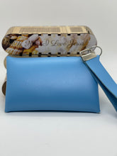 Load image into Gallery viewer, The Cross - Women's  Light Blue Clutch Purse
