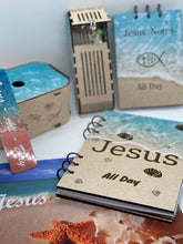 Load image into Gallery viewer, Jesus By The Sea - All Day - Wooden journal
