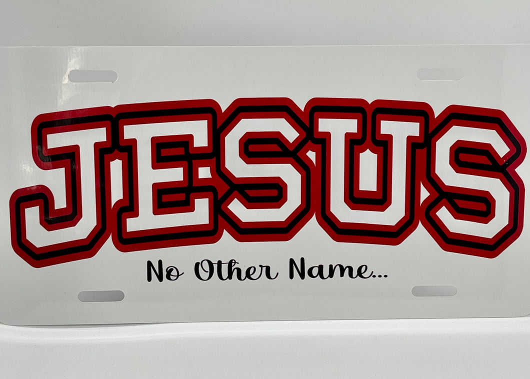 Jesus-All-Day... - License Plates