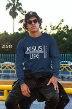 Load image into Gallery viewer, Jesus Life! - All Day - Long Sleeve T-Shirt
