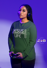 Load image into Gallery viewer, Jesus Life! - All Day - Long Sleeve T-Shirt
