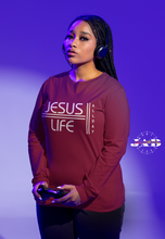 Load image into Gallery viewer, Jesus Life! - All Day - Long Sleeve T-Shirt
