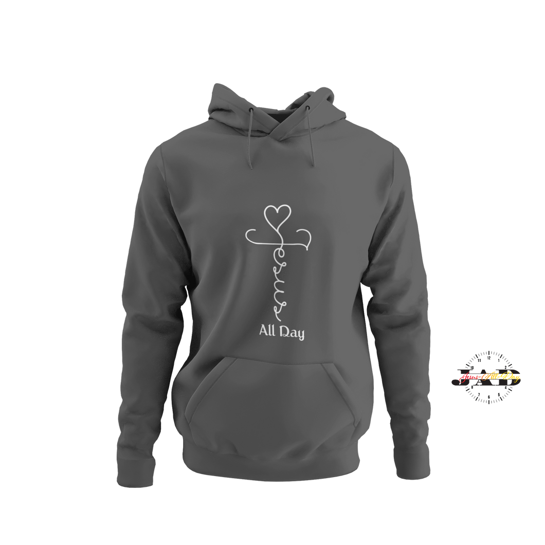 Jesus Cross - All Day - Hoodie