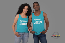 Load image into Gallery viewer, Powered By Jesus - Unisex Tank Top
