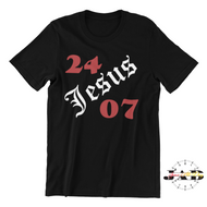 Jesus - 24/7 - Adult T-Shirt