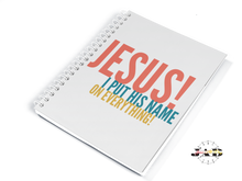 Load image into Gallery viewer, Jesus On Everything - Ring-Bound Journal
