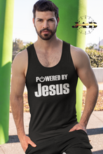 Load image into Gallery viewer, Powered By Jesus - Unisex Tank Top
