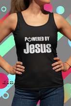 Load image into Gallery viewer, Powered By Jesus - Unisex Tank Top
